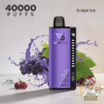 vape soul 40000 puffs 20mg nicotine disposable vape grape ice