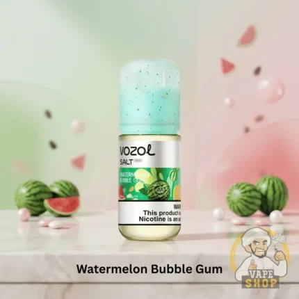 vozol salt prime 50mg nicotine 30ml vape juice watermelon bubble gum