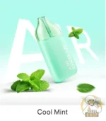 oxbar air 50mg nicotine 25000 puffs anti liquid leak and clear tank vape cool mint