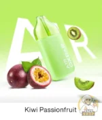 oxbar air 50mg nicotine 25000 puffs anti liquid leak and clear tank vape kiwi passion fruit
