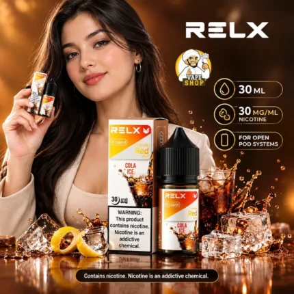 Relx Salt Nic Liquid 30mg Nicotine 30ml Bottle